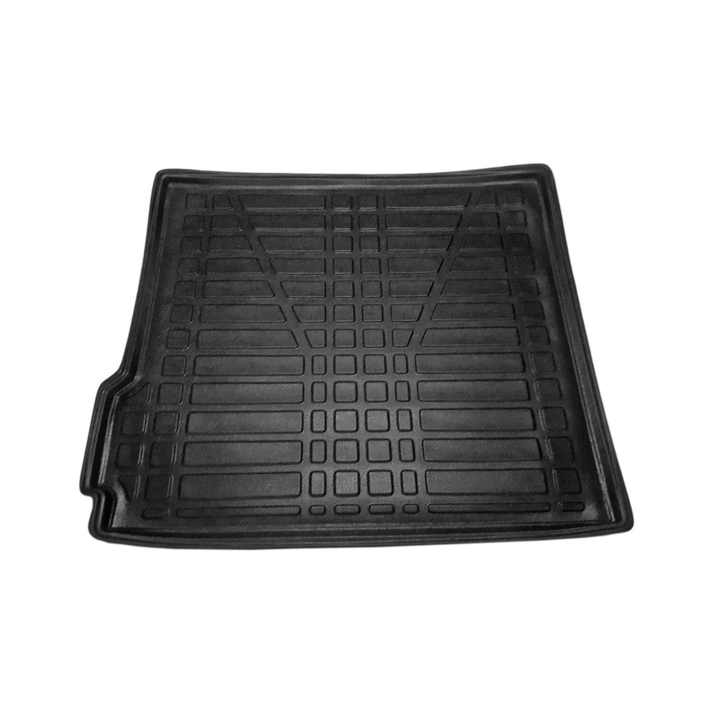 Compatible avec BMW X5 (E70/F15) 2007-2018 Flexible Tapis de Coffre Plancher de Chargement Noir
