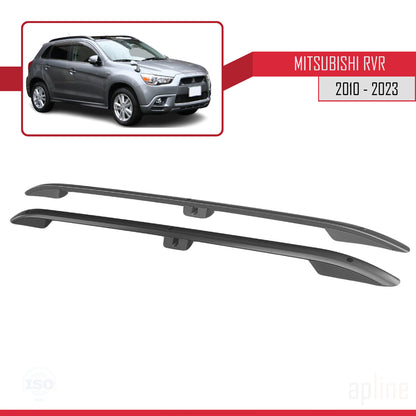Compatible avec Mitsubishi RVR 2010-2023 (Empattement Court L1/H1) Rails de Toit Porte-bagages sur le Toit Noir