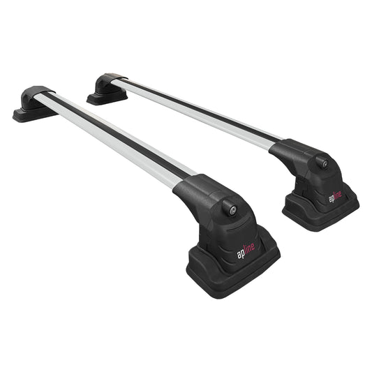 Kompatibel mit BMW 1er (F20) 2012-2019 ACE-3 Dachträger Autodachträger Graues Aluminium 2 Stangen