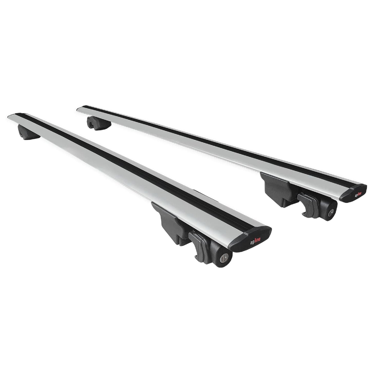 Compatible avec Fiat Egea Cross 2020-2025 HOOK Model Barres de Toit Railing Porte-Bagages de Voiture Gris Aluminium 2 Barres